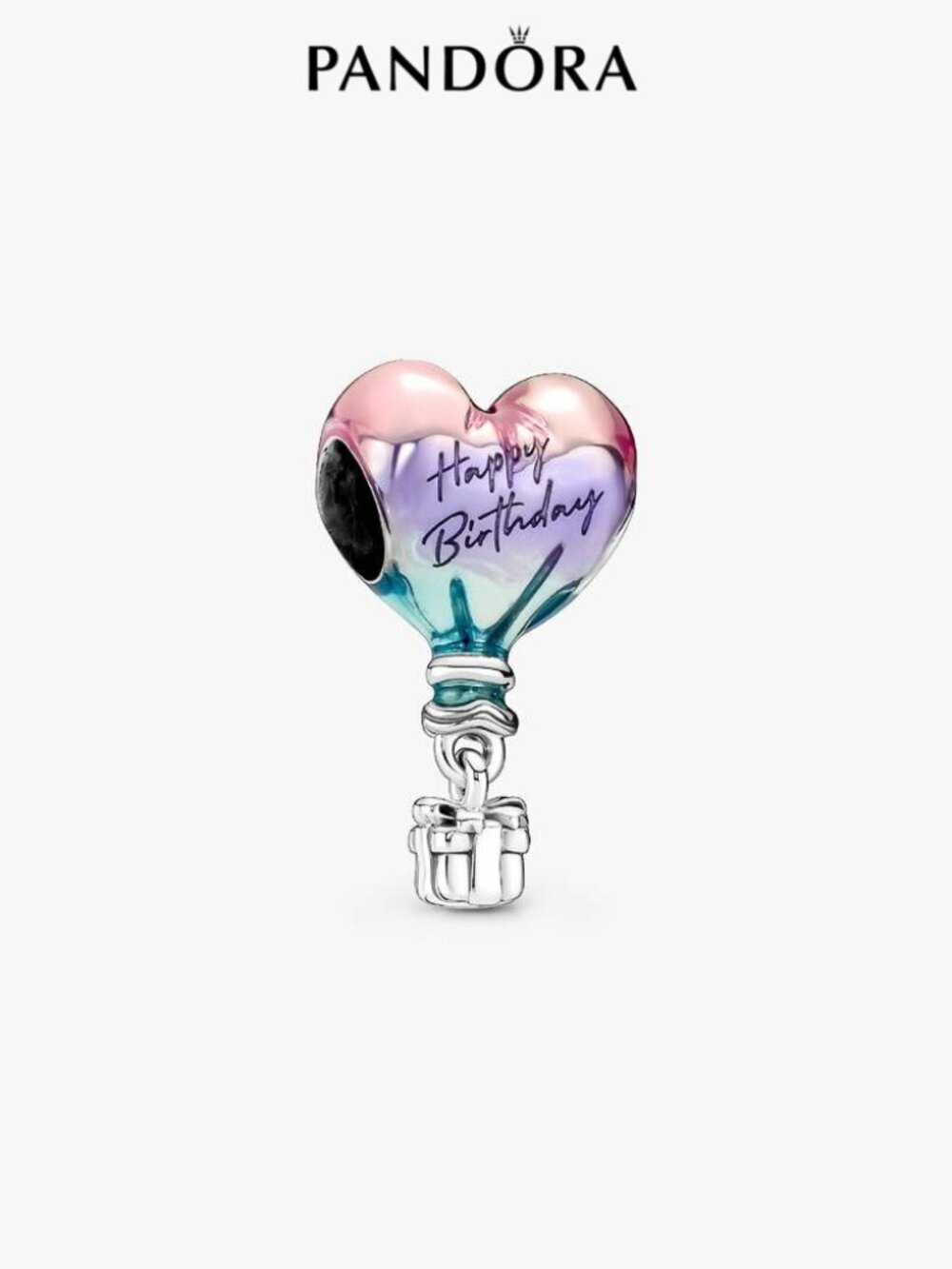 Pandora  Happy Birthday Hot Air Balloon Charm